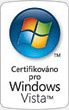 Certifikováno pro Windows Vista