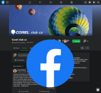 Corel club cz - soukromá skupina na Facebooku
